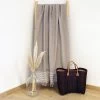 Fouta "Doublee - Paski" Beige - (L)170 X (B)90 Cm -Home Uitgebreid Winkel le comptoir de la plage fouta doublee paski beige l 170 x b 90 cm