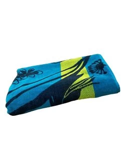 Strandlaken "Copacabana - Papiga" Blauw - (L)180 X (B)140 Cm -Home Uitgebreid Winkel le comptoir de la plage strandlaken copacabana papiga blauw l 180 x b 140 cm 2