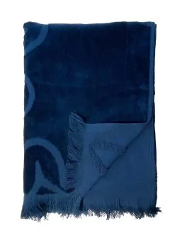 Strandlaken "Dantela - Zapato" Donkerblauw - (L)170 X (B)90 Cm -Home Uitgebreid Winkel le comptoir de la plage strandlaken dantela zapato donkerblauw l 170 x b 90 cm 2