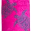 Strandlaken "Vacancia - Fuchsia Turtles" Roze - (L)180 X (B)140 Cm -Home Uitgebreid Winkel le comptoir de la plage strandlaken vacancia fuchsia turtles roze l 180 x b 140 cm