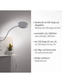 Ledwandlamp "Board" Wit - (B)50,5 X (H)50 Cm -Home Uitgebreid Winkel leuchtendirekt ledwandlamp board wit b 50 5 x h 50 cm 5
