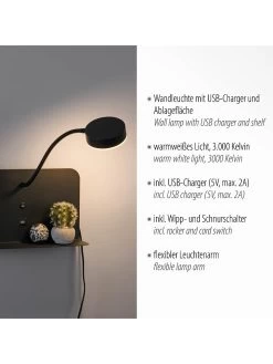 Ledwandlamp "Board" Zwart - (B)55 X (H)50 Cm 15 Ledwandlamp "Board" Zwart - (B)55 X (H)50 Cm -Home Uitgebreid Winkel leuchtendirekt ledwandlamp board zwart b 55 x h 50 cm 5