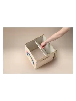 Opbergbox "Regenbogen" Beige/meerkleurig - (B)33 X (H)33 X (D)33 Cm -Home Uitgebreid Winkel lifeney opbergbox regenbogen beige meerkleurig b 33 x h 33 x d 33 cm 2