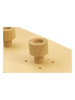 Kapstok "Skateboard" Naturel - (L)78,5 X (B)20 Cm -Home Uitgebreid Winkel little nice things kapstok skateboard naturel l 78 5 x b 20 cm 2