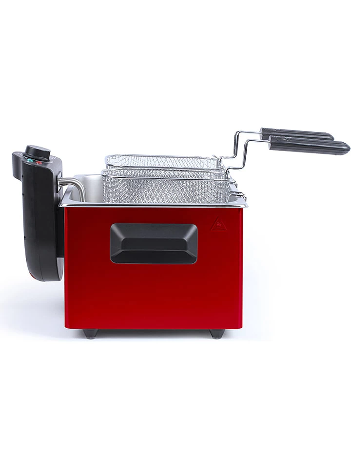 LIVOO Frituurpan Rood - (B)38 X (H)24,5 X (D)35 Cm 4 LIVOO Frituurpan Rood - (B)38 X (H)24,5 X (D)35 Cm - Afbeelding 2