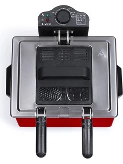 LIVOO Frituurpan Rood - (B)38 X (H)24,5 X (D)35 Cm 12 LIVOO Frituurpan Rood - (B)38 X (H)24,5 X (D)35 Cm -Home Uitgebreid Winkel livoo frituurpan rood b 38 x h 24 5 x d 35 cm 4