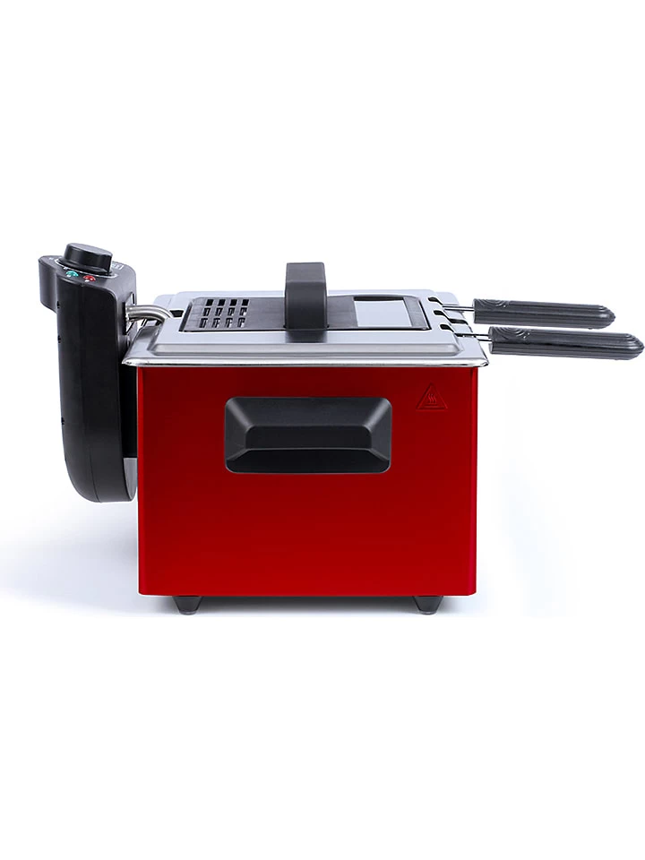 LIVOO Frituurpan Rood - (B)38 X (H)24,5 X (D)35 Cm 3 LIVOO Frituurpan Rood - (B)38 X (H)24,5 X (D)35 Cm