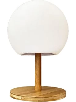Ledbuitenlamp "Beverly" Wit - (H)28 X Ø 13 Cm -Home Uitgebreid Winkel lumisky ledbuitenlamp beverly wit h 28 x o 13 cm 2