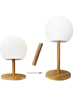 Ledbuitenlamp "Beverly" Wit - (H)28 X Ø 13 Cm -Home Uitgebreid Winkel lumisky ledbuitenlamp beverly wit h 28 x o 13 cm 3