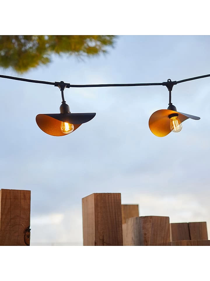 Lichtguirlande "Hat" Zwart - (L)600 Cm 3 Lichtguirlande "Hat" Zwart - (L)600 Cm