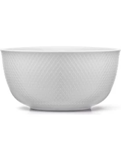 Kom "Rhombe" Wit - Ø 17,5 Cm