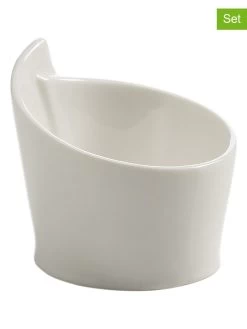 Maxwell & Williams 12-delige Set: Dipschaaltjes Wit - (B)5,5 X (H)5 X (D)5,5 Cm
