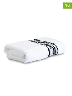 3-delige Set: Handdoeken "Möve For Frottana" Wit