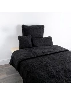 Native Wollen Deken Zwart - (L)200 X (B)140 Cm -Home Uitgebreid Winkel native wollen deken zwart l 200 x b 140 cm 1