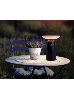 Ledsolarlamp "Ada" Zwart - (H)22,5 X Ø 16 Cm -Home Uitgebreid Winkel nave ledsolarlamp ada zwart h 22 5 x o 16 cm 4