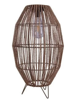 Ledsolarlamp "Korbinian" Lichtbruin - (H)34 X Ø 19,5 Cm