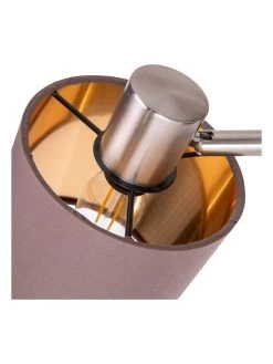 Staande Lamp "Maron" Lichtbruin - (H)152,8 Cm -Home Uitgebreid Winkel nave staande lamp maron lichtbruin h 152 8 cm 5