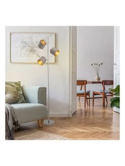 Staande Lamp "Maron" Lichtbruin - (H)152,8 Cm -Home Uitgebreid Winkel nave staande lamp maron lichtbruin h 152 8 cm 8