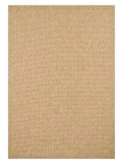 Indoor-/outdoortapijt "Jute" Naturel/geel