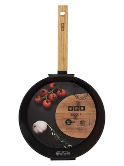 Pan "Ector" Zwart - Ø 24 Cm -Home Uitgebreid Winkel ogo living pan ector zwart o 24 cm 2