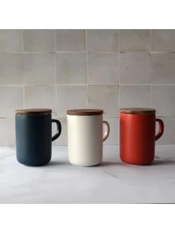 Theekop "Juliet" Blauw - 475 Ml -Home Uitgebreid Winkel ogo living theekop juliet blauw 475 ml 8