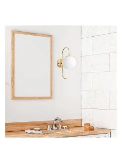 Wandlamp Goudkleurig - (B)15 X (H)36 Cm