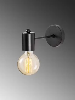 Wandlamp "Hexa" Zwart - (B)6 X (H)10 Cm 10 Wandlamp "Hexa" Zwart - (B)6 X (H)10 Cm -Home Uitgebreid Winkel opviq wandlamp hexa zwart b 6 x h 10 cm 3