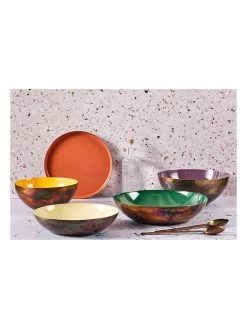 Serveerbord "Origin" Terracotta - Ø 30 Cm -Home Uitgebreid Winkel origin serveerbord origin terracotta o 30 cm 3