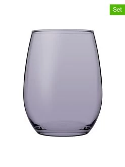 Pasabahce 6-delige Set: Glazen Paars - 570 Ml
