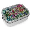 Lunchbox "Cuzco" Zilverkleurig/meerkleurig- (B)16,5 X (H)6 X (D)14 Cm -Home Uitgebreid Winkel ppd lunchbox cuzco zilverkleurig meerkleurig b 16 5 x h 6 x d 14 cm
