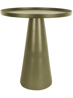 PRESENT TIME Bijzettafel "Force" Kaki - (H)48,5 X Ø 43 Cm