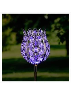 2-delige Set: Ledsolartuinstekers "Kristallen Bloem" Met Kleurwisseling - 65 Cm -Home Uitgebreid Winkel profigarden 2 delige set ledsolartuinstekers kristallen bloem met kleurwisseling 65 cm 3