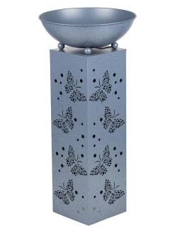 Ledplantenschaal Zilverkleurig - (B)34 X (H)72 X (D)34 Cm