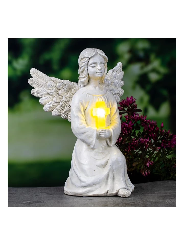 Ledsolarbuitenlamp Wit - (B)16 X (H)22,5 X (D)14 Cm 6 Ledsolarbuitenlamp Wit - (B)16 X (H)22,5 X (D)14 Cm - Afbeelding 4