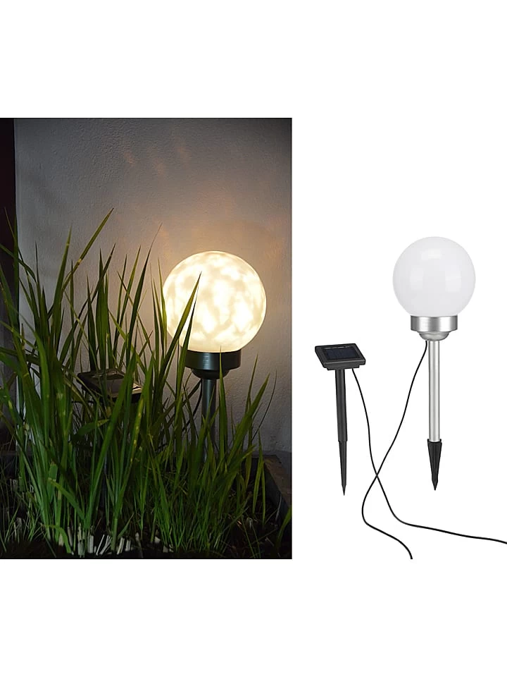 Ledsolartuinsteker Wit - (H)47 Cm 3 Ledsolartuinsteker Wit - (H)47 Cm