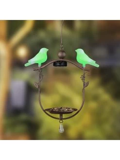 Ledsolarvoederstation Met Kleurwisselfunctie - (B)30 X (H)54 X (D)13,5 Cm