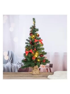 Kunstkerstboom Met Leds Groen - (H)75 Cm -Home Uitgebreid Winkel profiline kunstkerstboom met leds groen h 75 cm 1