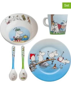 5-delige Serviesset "Archipelago" Meerkleurig