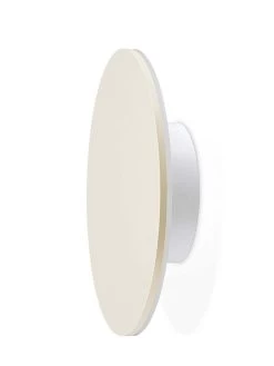 Ledwandlamp "DOT" Beige - Ø 19 Cm