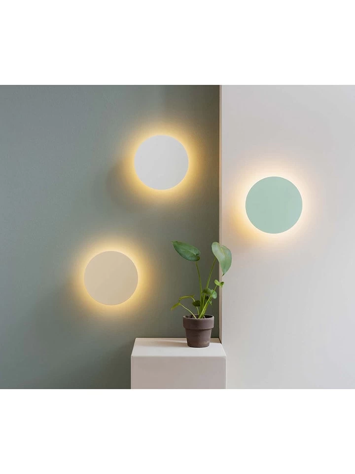 Ledwandlamp "DOT" Wit - Ø 19 Cm 5 Ledwandlamp "DOT" Wit - Ø 19 Cm - Afbeelding 3