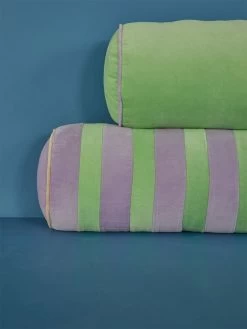 Rice Kussen "Lavender" Groen - (L)60 X (B)25 Cm -Home Uitgebreid Winkel rice kussen lavender groen l 60 x b 25 cm 2