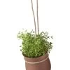 RIG TIG Bloempot "Grow It" Bruin - (B)13 X (H)13 X (D)13 Cm -Home Uitgebreid Winkel rig tig bloempot grow it bruin b 13 x h 13 x d 13 cm