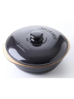 Sudderpan "Maxi" Zwart - (H)16 X Ć 32 Cm