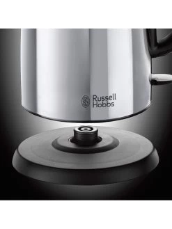 Russell Hobbs Waterkoker "Victory" Zwart/zilverkleurig - 1,7 L -Home Uitgebreid Winkel russell hobbs waterkoker victory zwart zilverkleurig 1 7 l 4