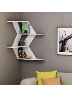 Hoekmeubel "Seam" Wit - (B)60 X (H)85 X (D)60 Cm