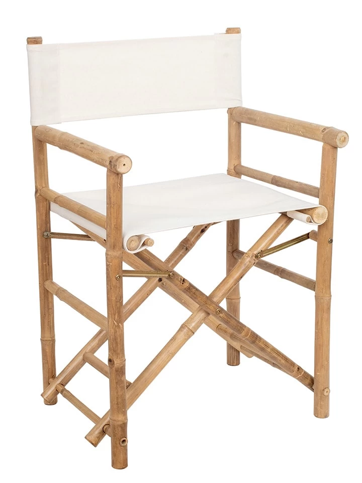 Klapstoel Lichtbruin/crème - (B)58 X (H)88 X (D)44 Cm