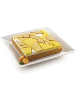 Silikomart Siliconen Bakvorm Beige - (B)28,5 X (D)24 Cm -Home Uitgebreid Winkel silikomart siliconen bakvorm beige b 28 5 x d 24 cm 5