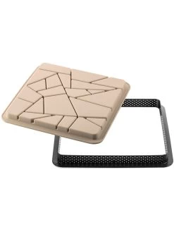 Silikomart Siliconen Bakvorm Beige - (B)28,5 X (D)24 Cm -Home Uitgebreid Winkel silikomart siliconen bakvorm beige b 28 5 x d 24 cm 6