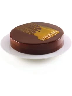 Silikomart Siliconen Bakvorm Beige - Ø 22 Cm -Home Uitgebreid Winkel silikomart siliconen bakvorm beige o 22 cm 1