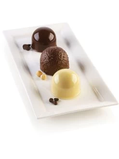 Silikomart Siliconen Bonbonvorm Beige - (B)34 X (D)18 Cm -Home Uitgebreid Winkel silikomart siliconen bonbonvorm beige b 34 x d 18 cm 3